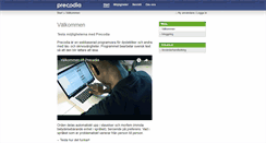 Desktop Screenshot of precodia.se